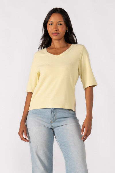 Foto BLUSA OVERSIZED MANGA 3/4