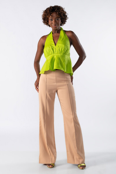 Foto Blusa de babado frente única