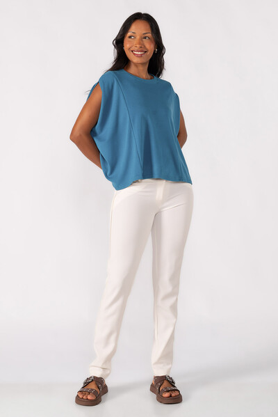 Foto BLUSA OVERSIZED CANELADA