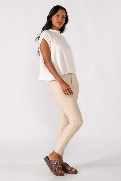 Foto BLUSA FLANELADA GOLA ALTA