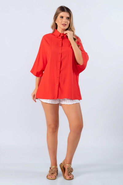 Foto Camisa manga curta em viscose