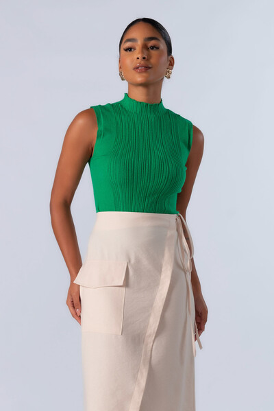 Foto Blusa basica em viscose