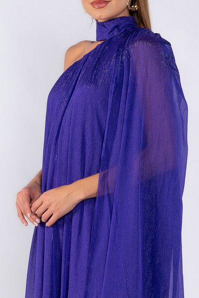 Foto Vestido longo lurex