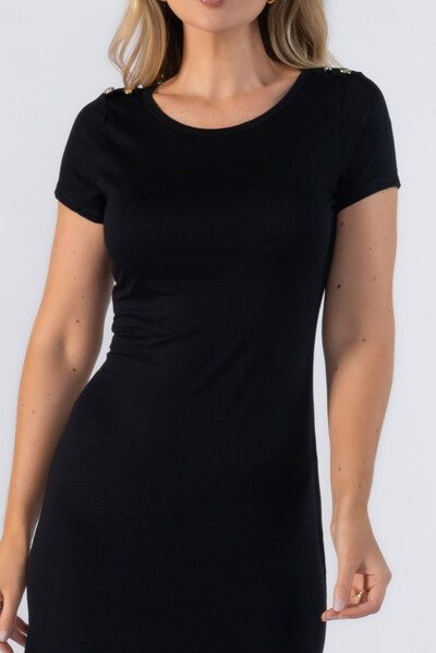 Foto Vestido longo de malha fina