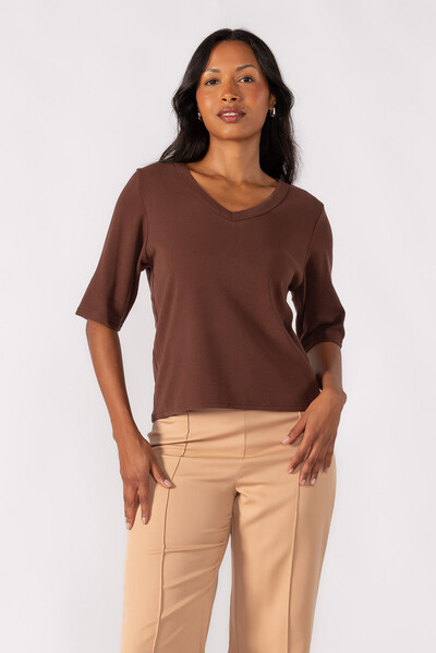 Foto BLUSA OVERSIZED MANGA 3/4