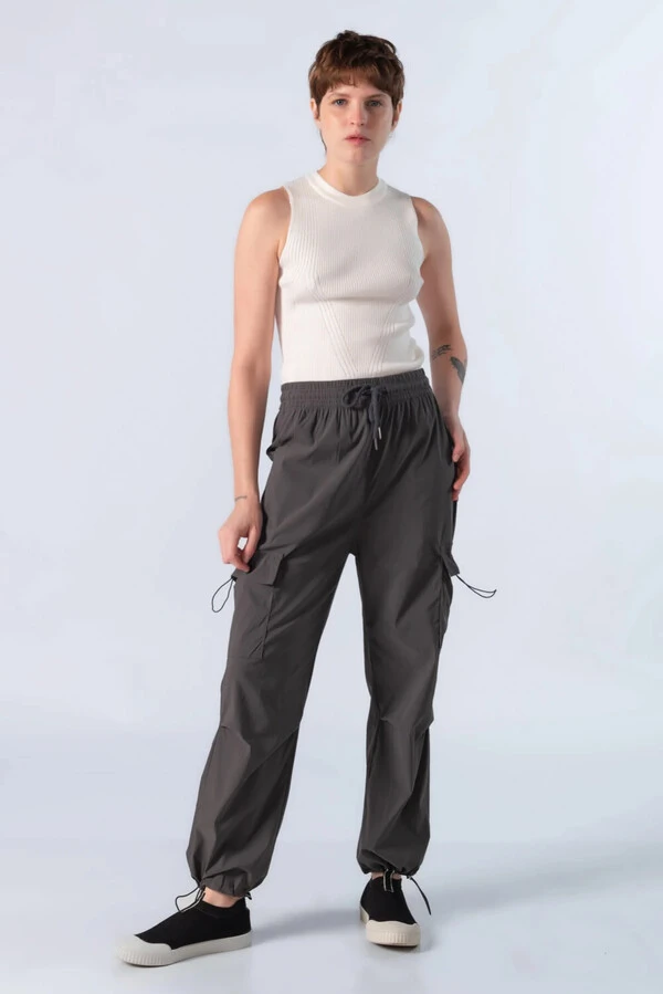 Blusa em viscose canelada regata