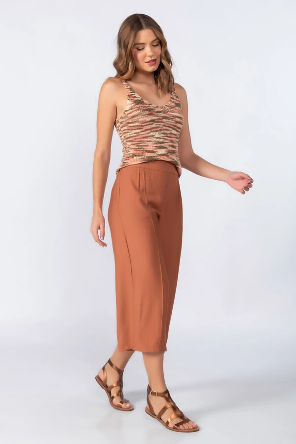 Blusa regata em croche