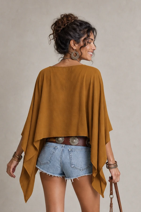 Blusa assimetrica