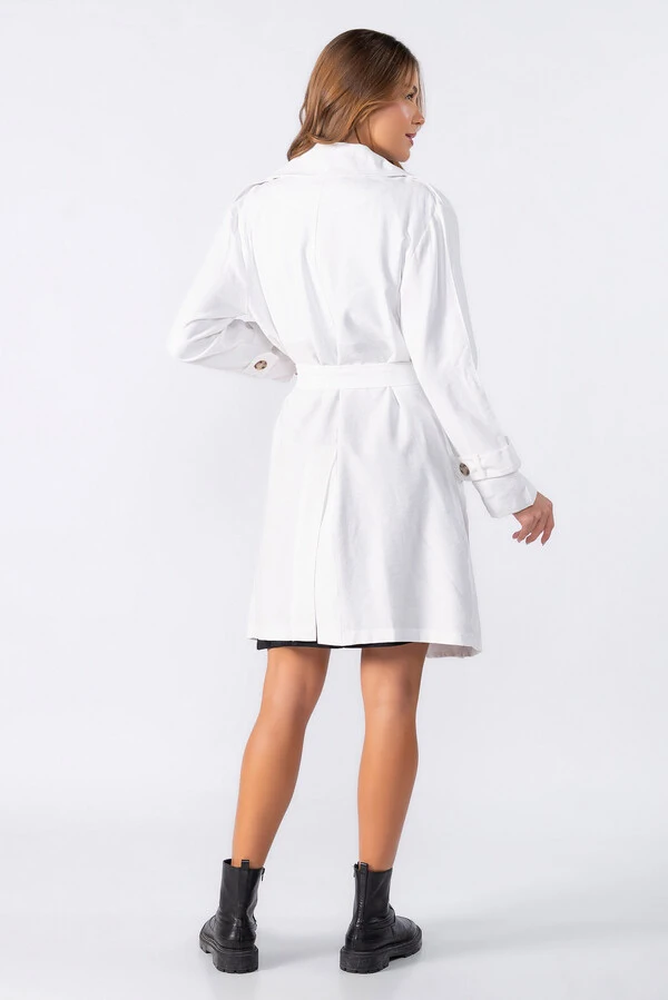 Trench coat forrado