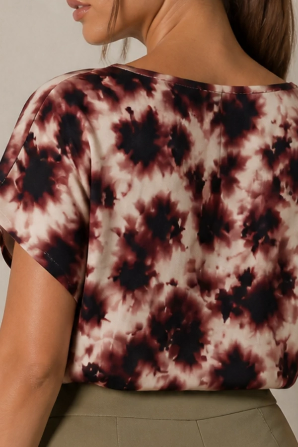 Blusa estampa tie dye