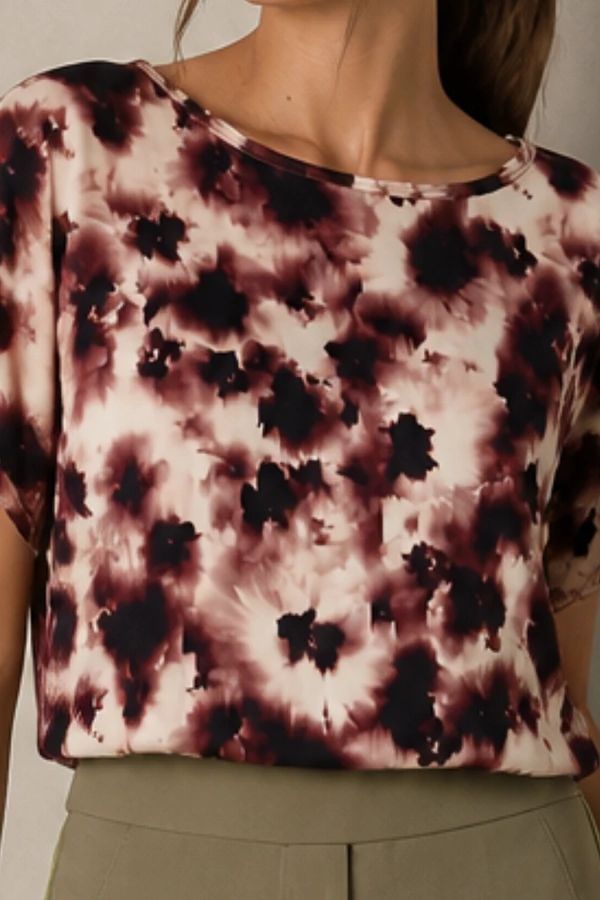 Blusa estampa tie dye