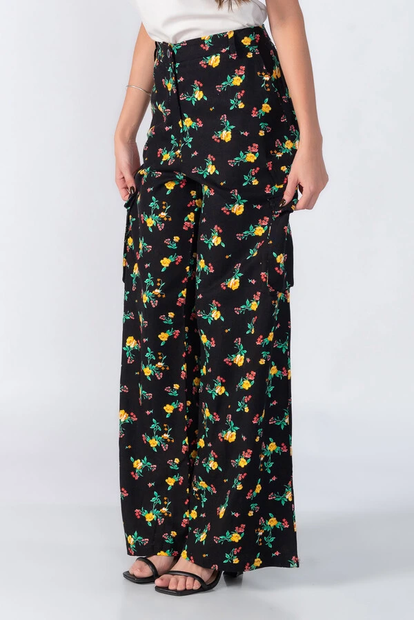 Calca cargo pantalona florida