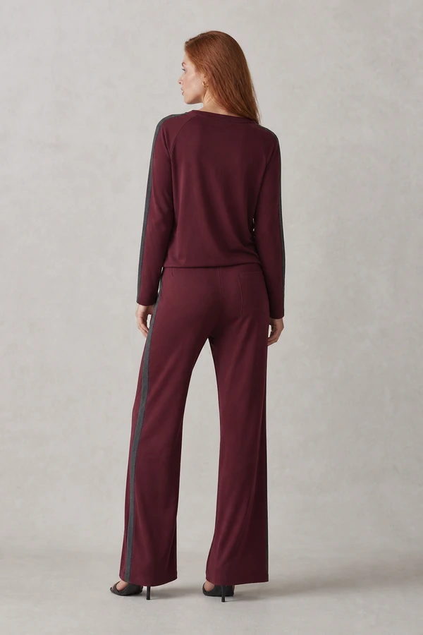 Conjunto calça e blusa em moletinho