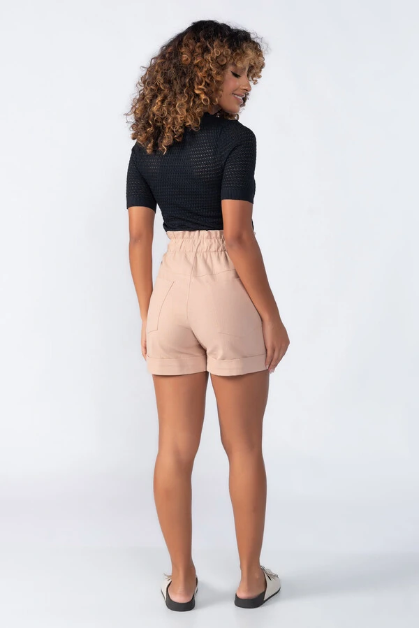 Blusa detalhe furinhos