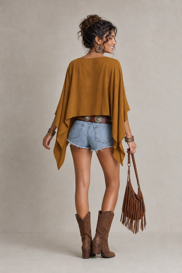 Blusa assimetrica