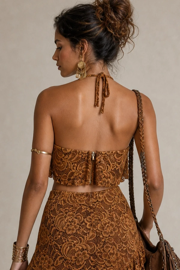 Cropped renda