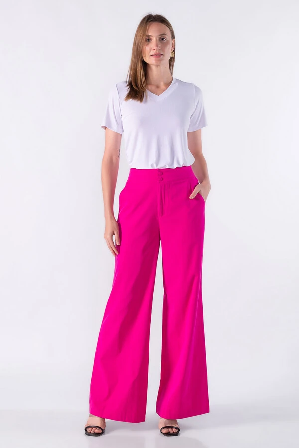 Calca pantalona cos duplo