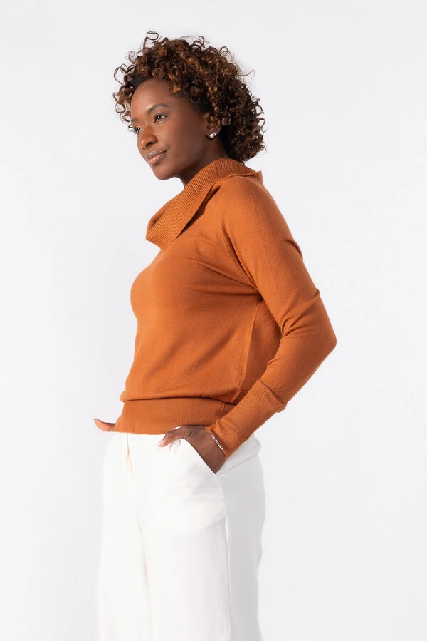 Blusa cacharrel detalhe canelado
