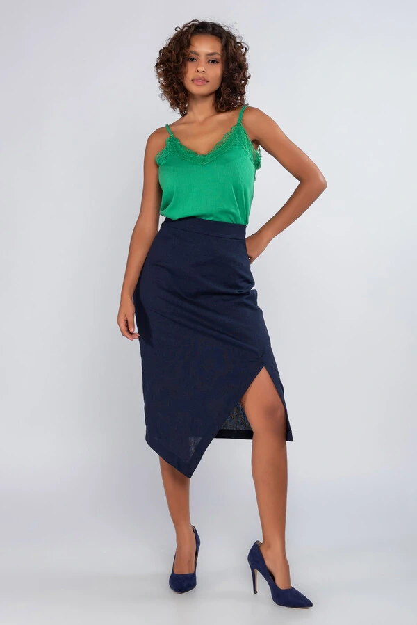 Blusa regata viscose alça ajustavel