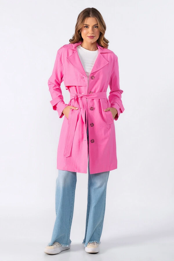 Trench coat forrado