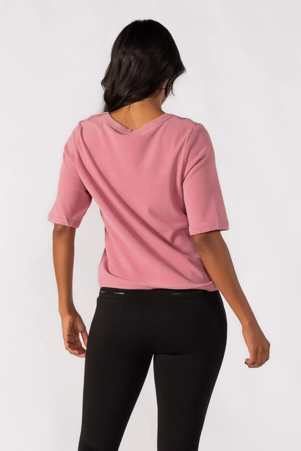 Blusa oversized manga 3/4