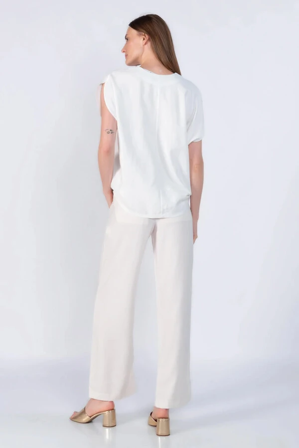 Blusa bata em viscose
