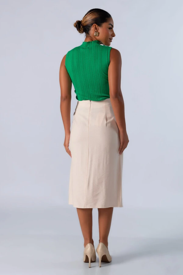 Blusa basica em viscose