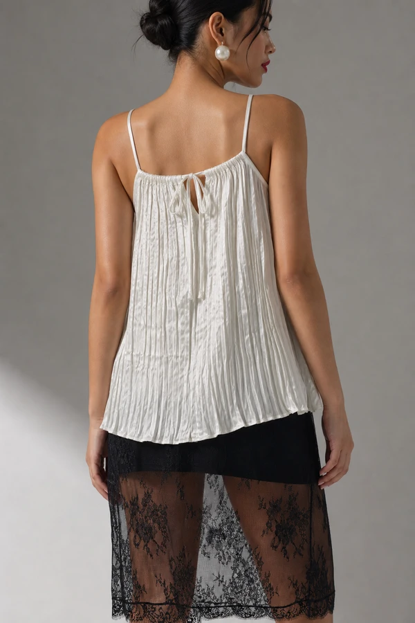 Blusa plissada