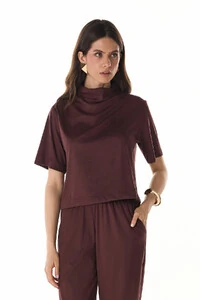 Blusa Oly Suede