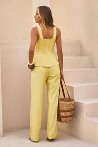 Pantalona Flex Linen Elegance