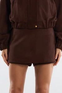 Short Saia Cherie Suede