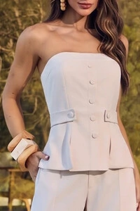 Blusa sem Alça Mare Donna