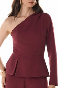 Blusa Um Ombro Victoria