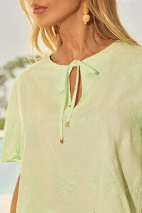 Blusa Bordada Fleur
