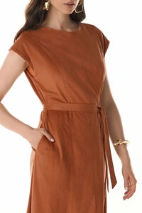 Vestido Oly Suede