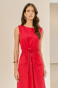 Vestido Selene Linen Elegance