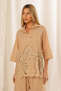 Camisa Bordada Lillia