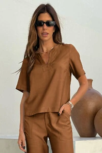Blusa Pespontos Genova