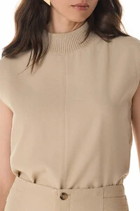 Blusa Gola Estelle Texture