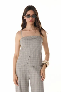 Regata Alça Xadrez Mayfair