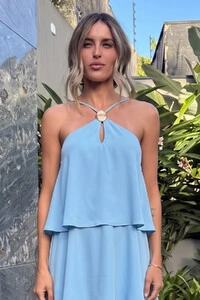Vestido Petal Fendi