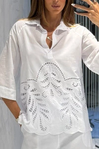 Camisa Bordada Lillia