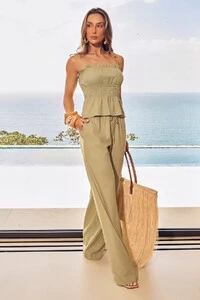 Pantalona Sarah Linho Riviera