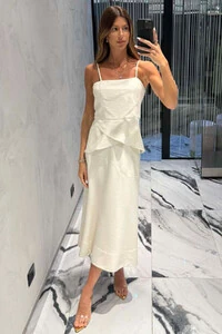 Regata Peplum Risca de Giz