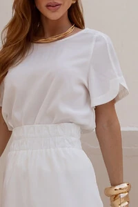 Blusa Manga Curta Life
