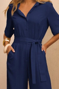 Jumpsuit Linen Classic