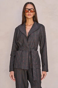Blazer Alfaiataria Check