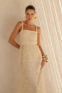 Vestido Lace Paisley