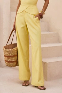 Pantalona Flex Linen Elegance