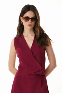 Blusa Transpasse Toscana